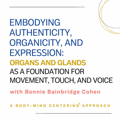 Embodying Authenticity, Organicity, and Expression: Organs and Glands as a Foundation for Movement, Touch, and Voice